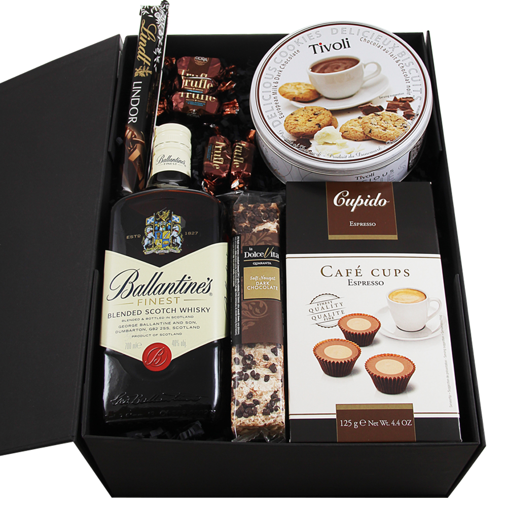 elegancki zestaw prezentowy z whisky